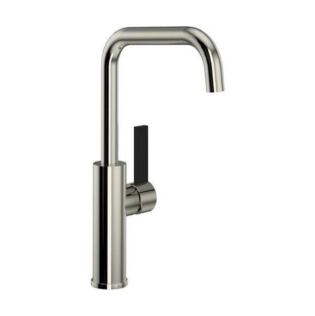 ROHL TR61D1LBPN Tuario Bar/Food Prep Kitchen Faucet With U-Spout In Polished Nickel