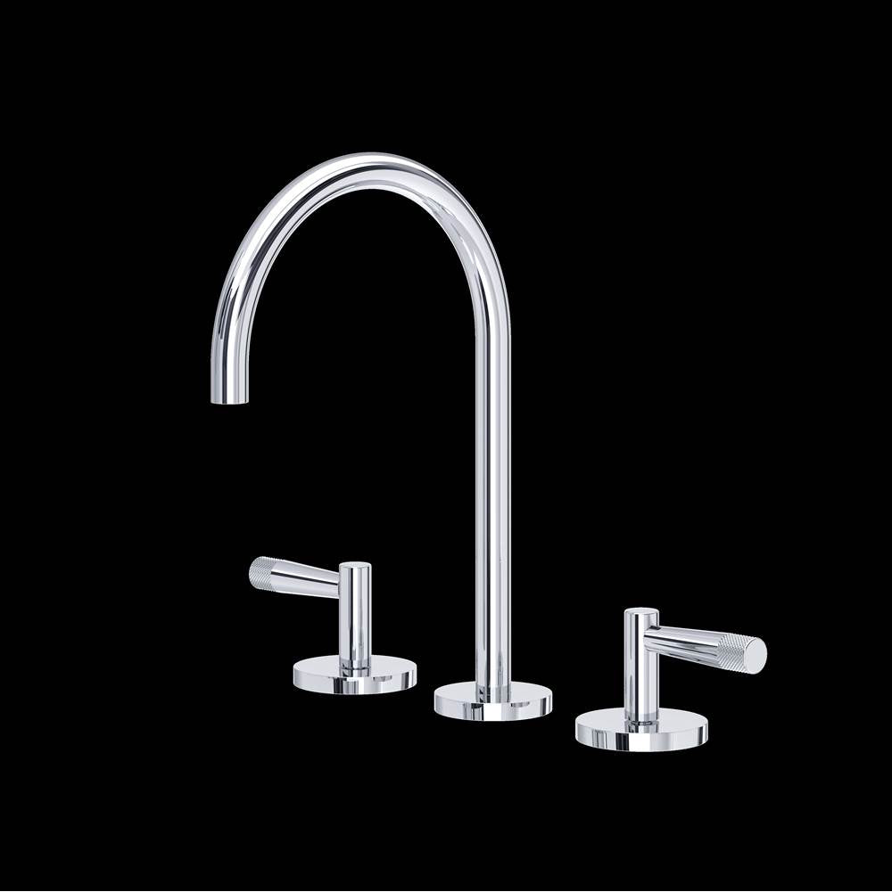 ROHL AM08D3LMAPC Amahle Widespread Lavatory Faucet With C-Spout In Polished Chrome