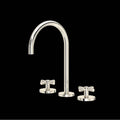 ROHL AM08D3XMPN Amahle Widespread Lavatory Faucet With C-Spout In Polished Nickel