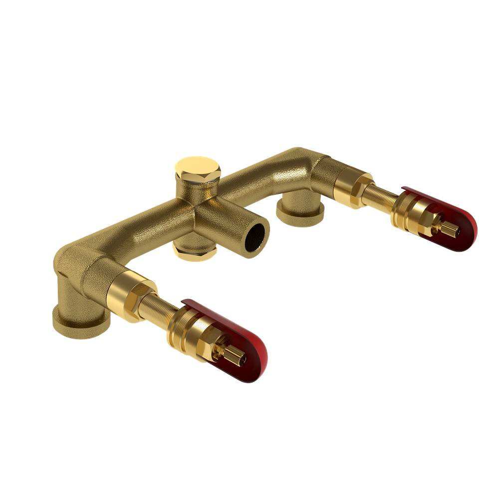HOUSE OF ROHL RH08W Wall Mount Two Handle Widespread Rough-in Valve