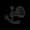 ROHL A1481LIMB San Giovanni Double Robe Hook In Matte Black