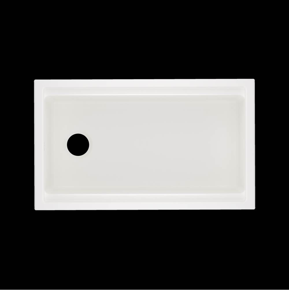 ROHL ALUM3319WS68 Allia 33" Fireclay Undermount Chef/Workstation Sink In Pergame
