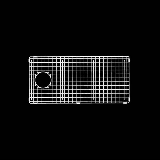 ROHL WSGALUM3319WSWH Wire Sink Grid for ALUM3316WS Kitchen Sink In White (WH)