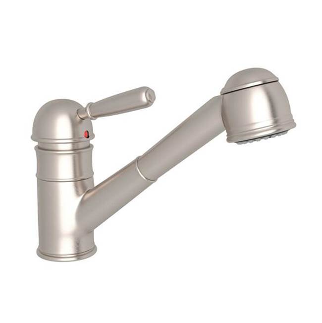ROHL R77V3STN 1983 Pull-Out Kitchen Faucet In Satin Nickel
