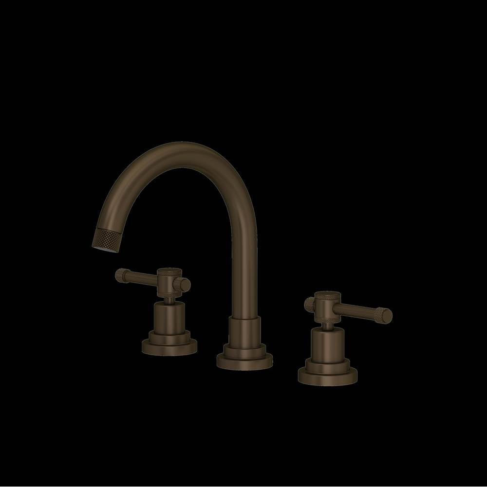 ROHL CP08D3ILTCB Campo Widespread Lavatory Faucet With C-Spout In Tuscan Brass