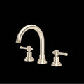 ROHL CP08D3ILSTN Campo Widespread Lavatory Faucet With C-Spout In Satin Nickel