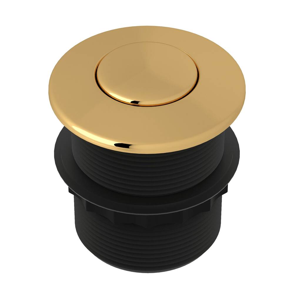 ROHL AS425EG Waste Disposal Air Switch Button In English Gold