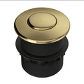 ROHL AS425ULB Waste Disposal Air Switch Button In Unlacquered Brass