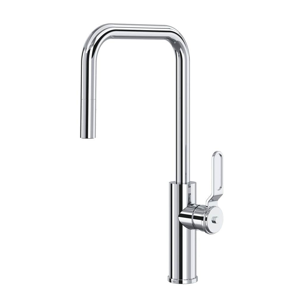 ROHL MY56D1LMAPC Myrina Pull-Down Kitchen Faucet With U-Spout In Polished Chrome