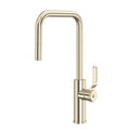 ROHL MY56D1LMSTN Myrina Pull-Down Kitchen Faucet With U-Spout In Satin Nickel