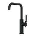 ROHL MY61D1LMMB Myrina Bar/Food Prep Kitchen Faucet With U-Spout In Matte Black