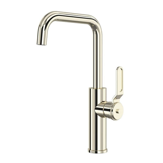 ROHL MY61D1LMPN Myrina Bar/Food Prep Kitchen Faucet With U-Spout In Polished Nickel