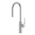 ROHL MY65D1LMAPC Myrina Pull-Down Bar/Food Prep Kitchen Faucet With C-Spout In Polished Chrome