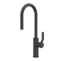 ROHL MY65D1LMMB Myrina Pull-Down Bar/Food Prep Kitchen Faucet With C-Spout In Matte Black
