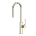 ROHL MY65D1LMPN Myrina Pull-Down Bar/Food Prep Kitchen Faucet With C-Spout In Polished Nickel