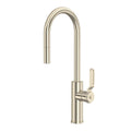 ROHL MY65D1LMSTN Myrina Pull-Down Bar/Food Prep Kitchen Faucet With C-Spout In Satin Nickel