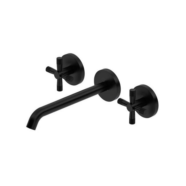 ROHL TAM08W3XMMB Amahle Wall Mount Lavatory Faucet Trim In Matte Black