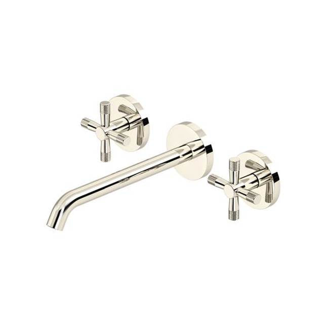 ROHL TAM08W3XMPN Amahle Wall Mount Lavatory Faucet Trim In Polished Nickel