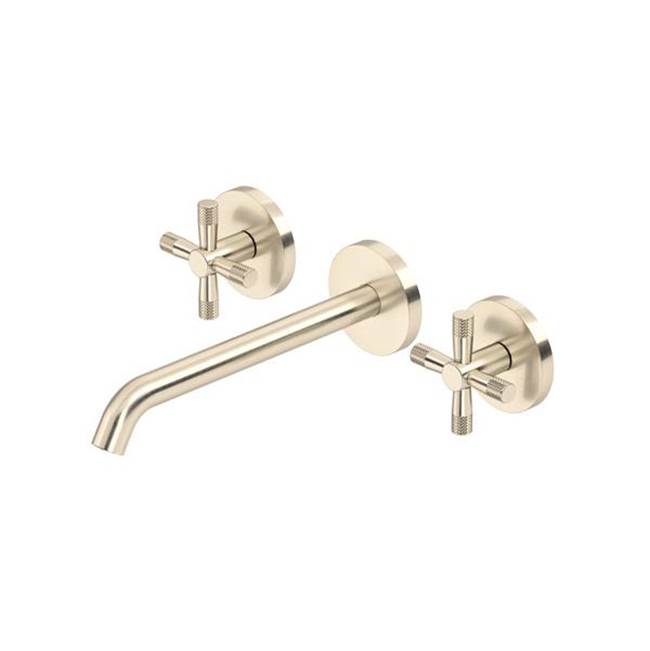 ROHL TAM08W3XMSTN Amahle Wall Mount Lavatory Faucet Trim In Satin Nickel