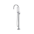 ROHL TAP05HF1LMAPC Apothecary Single Hole Floor Mount Tub Filler Trim In Polished Chrome