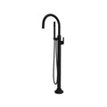 ROHL TAP05HF1LMMB Apothecary Single Hole Floor Mount Tub Filler Trim In Matte Black