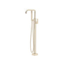 ROHL TCA05HF1LSTN Modern 1-Hole Floor Mount Tub Filler Trim In Satin Nickel