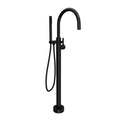 ROHL TTE06HF1LMMB Tenerife Single Hole Floor Mount Tub Filler Trim In Matte Black