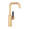 ROHL TR61D1LBSG Tuario Bar/Food Prep Kitchen Faucet With U-Spout In Satin Gold