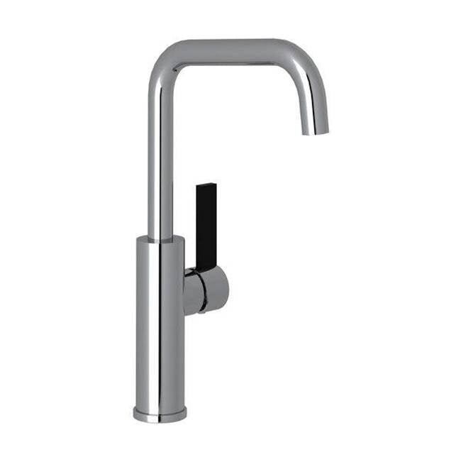 ROHL TR61D1LBAPC Tuario Bar/Food Prep Kitchen Faucet With U-Spout In Polished Chrome
