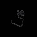 ROHL A1492LIMB San Giovanni Toilet Paper Holder In Matte Black