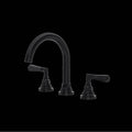 ROHL A2328LMMB-2 San Giovanni Widespread Lavatory Faucet In Matte Black