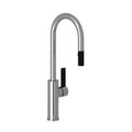 ROHL TR65D1LBAPC Tuario Pull-Down Bar/Food Prep Kitchen Faucet With C-Spout In Polished Chrome