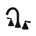 ROHL PN08D3LMMB Palladian Widespread Lavatory Faucet With C-Spout In Matte Black