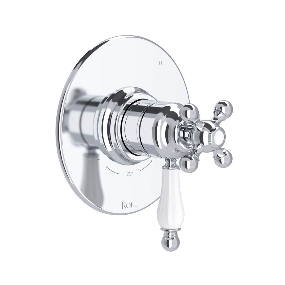 ROHL TAC45W1OPAPC Arcana 1/2" Therm & Pressure Balance Trim with 5 Functions (Shared) In Polished Chrome