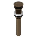ROHL 5445EB Push Drain Without Overflow In English Bronze
