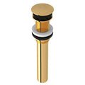 ROHL 5445EG Push Drain Without Overflow In English Gold