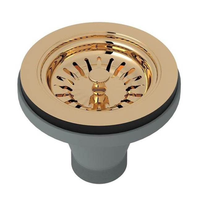 ROHL 735EG Basket Strainer In English Gold