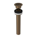 ROHL 7444EB Grid Drain With Overflow In English Bronze