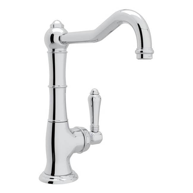 ROHL A3650/6.5LMAPC-2 Acqui Bar/Food Prep Kitchen Faucet In Polished Chrome