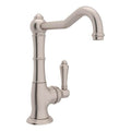 ROHL A3650/6.5LMSTN-2 Acqui Bar/Food Prep Kitchen Faucet In Satin Nickel