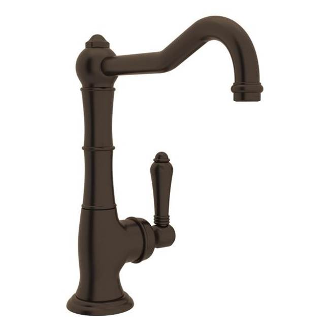 ROHL A3650/6.5LMTCB-2 Acqui Bar/Food Prep Kitchen Faucet In Tuscan Brass