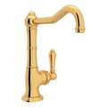 ROHL A3650/6.5LMIB-2 Acqui Bar/Food Prep Kitchen Faucet In Italian Brass