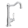 ROHL A3650/6.5LPAPC-2 Acqui Bar/Food Prep Kitchen Faucet In Polished Chrome