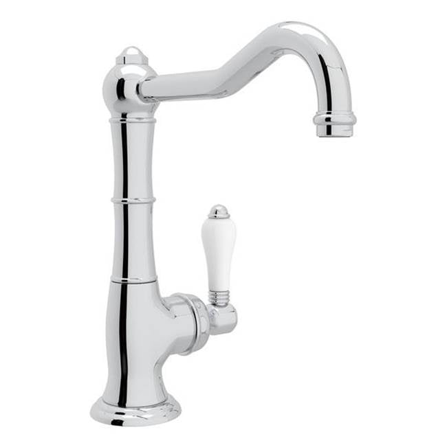 ROHL A3650/6.5LPAPC-2 Acqui Bar/Food Prep Kitchen Faucet In Polished Chrome