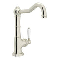 ROHL A3650/6.5LPPN-2 Acqui Bar/Food Prep Kitchen Faucet In Polished Nickel