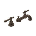 ROHL AC102LM-TCB-2 Arcana Widespread Lavatory Faucet With C-Spout In Tuscan Brass