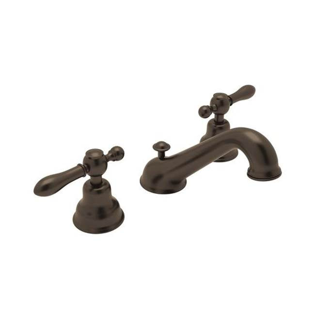 ROHL AC102LM-TCB-2 Arcana Widespread Lavatory Faucet With C-Spout In Tuscan Brass