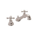 ROHL AC102X-STN-2 Arcana Widespread Lavatory Faucet With C-Spout In Satin Nickel