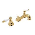 ROHL AC102OP-IB-2 Arcana Widespread Lavatory Faucet With C-Spout In Italian Brass