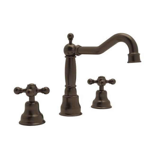 ROHL AC107X-TCB-2 Arcana Widespread Lavatory Faucet With Column Spout In Tuscan Brass